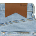 BLUE 90S TRAXEDO DENIM STRAIGHT-FIT JEANS