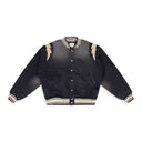 BLACK DENIM LIGHTING BOMBER