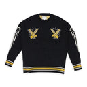 BLACK EAGLE SOUVENIR KNIT CREWNECK