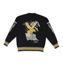 BLACK EAGLE SOUVENIR KNIT CREWNECK