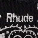 BLACK BANDANA LOAFERS