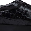 BLACK CROC RUNNER SNEAKERS