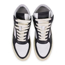 BLACK/WHITE CABRIOLETS SNEAKERS