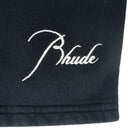 BLACK SCRIPT LOGO SWEATSHORT