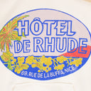 WHITE HOTEL HOODIE
