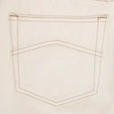 BEIGE RAW COTTON 90S DENIM