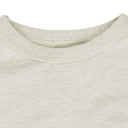 BEIGE LONG SLEEVE REVERSE TEE