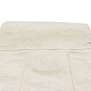 BEIGE QUARTER ZIP SWEATER