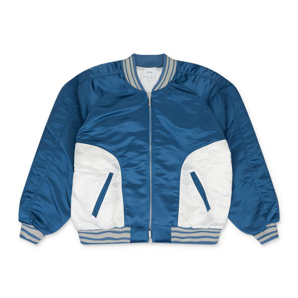 MULTICOLOR CHAMONIX SKI SOUVENIER BOMBER