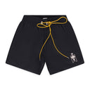 BLACK CREST SWIM SHORTS