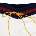 WHITE ST. CROIX KNIT SHORTS