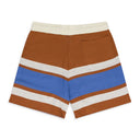 BROWN PRAVIL RACING KNIT SHORT