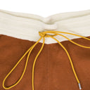 BROWN PRAVIL RACING KNIT SHORT