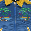 BLUE PALM EAGLES SOUVENIER BOMBER