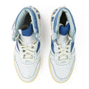 WHITE/BLUE RHECESS-HI SNEAKERS