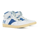 WHITE/BLUE RHECESS-HI SNEAKERS