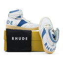 WHITE/BLUE RHECESS-HI SNEAKERS
