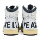 WHITE/BLACK RHECESS-HI SNEAKERS