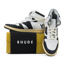 WHITE/BLACK RHECESS-HI SNEAKERS