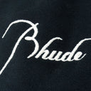 BLACK SCRIPT LOGO SWEATPANTS