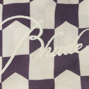 WHITE CHECKERED PJ SHORTS