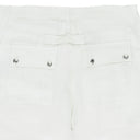 CREAM AMARO LINEN CARGOS