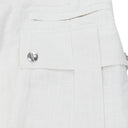 CREAM AMARO LINEN CARGOS