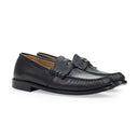 BLACK PENNY LOAFERS