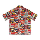 WHITE CIGARETTA SILK BUTTON-DOWN SHIRT