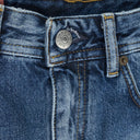 BLUE DENIM MINI SKIRT