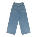 BLUE PAKITA DENIM WIDE-LEG JEANS