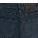 BLACK 501 UNCUSTOMIZED ORIGINAL RELAXED-FIT JEANS