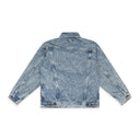 BLUE VINTAGE TRUCKER DENIM JACKET