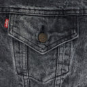 BLACK VINTAGE TRUCKER DENIM JACKET