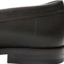 BROWN/WHITE BICOLOR SLIP ON LOAFER