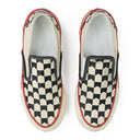 MULTICOLOR CHEVRON CHECKERED SLIP ON SNEAKERS