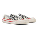 MULTICOLOR CHEVRON CHECKERED SLIP ON SNEAKERS
