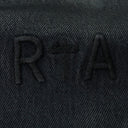 BLUE WAXED SKINNY JEANS