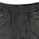 Black Cashew Blossom Pearl Sweatpants