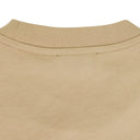 Beige Embossed Box Logo T-Shirt