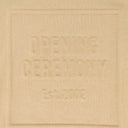 Beige Embossed Box Logo Hoodie