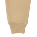 Beige Embossed Box Logo Hoodie