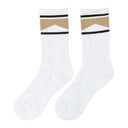 White Chevron Socks