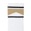 White Chevron Socks
