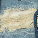 Blue Stained Glass Denim