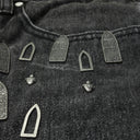 Black Centralized Hardware Denim