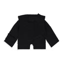 Black Unadorned Sweater Vest