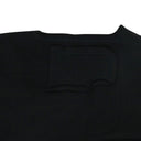 Black Unadorned Sweater Vest