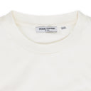 Cream Embossed Box Logo T-shirt
