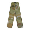Green Camouflage Embroidery Pant